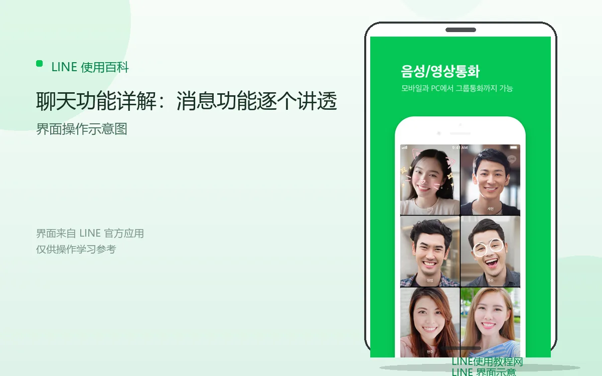 聊天功能详解：消息功能逐个讲透界面示意图