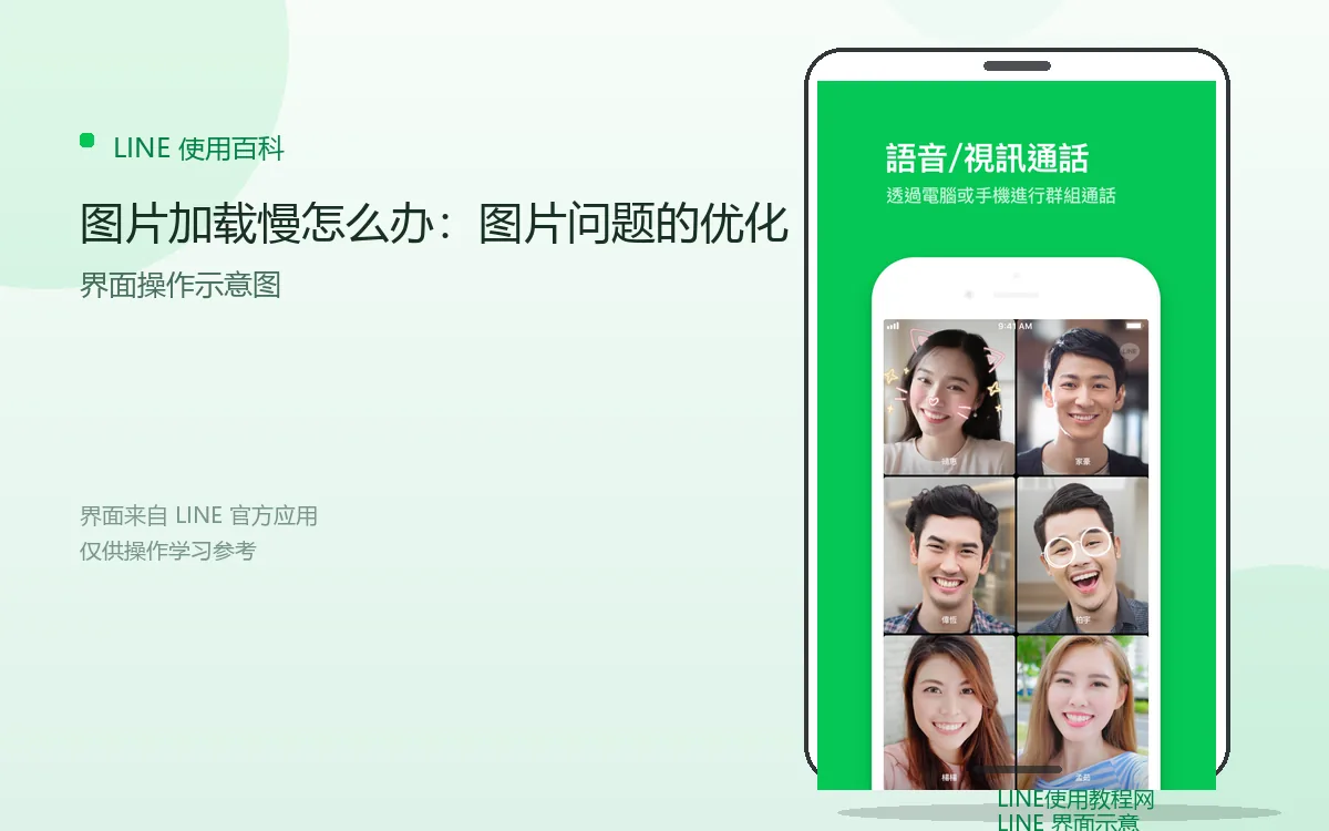 图片加载慢怎么办:图片问题的优化界面示意图