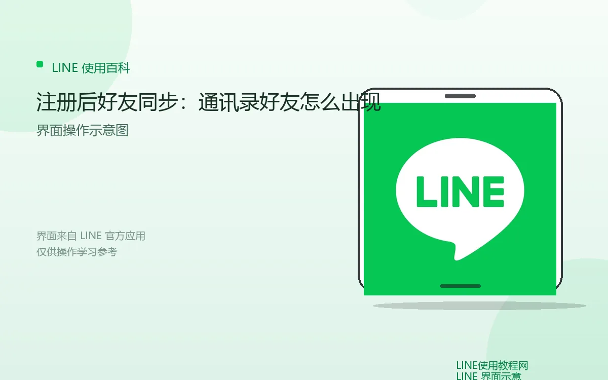 注册后好友同步：通讯录好友怎么出现界面示意图