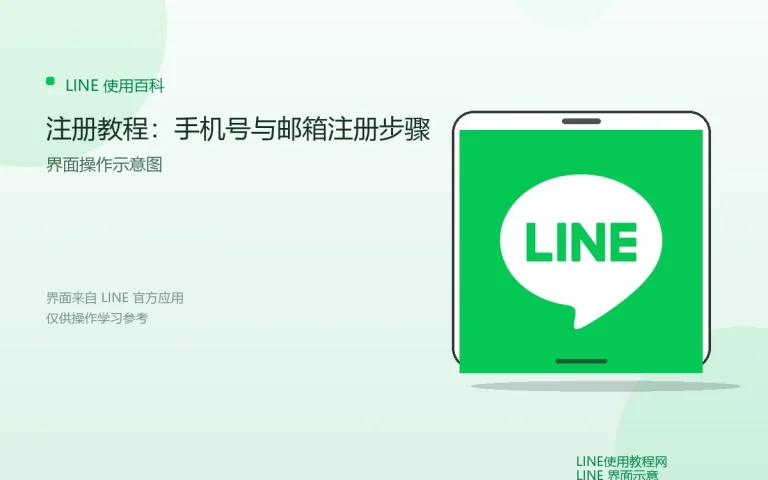 LINE使用教程网文章封面图