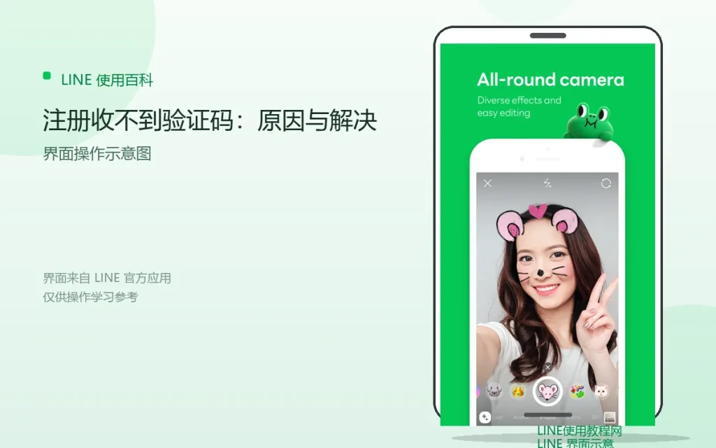 LINE注册收不到验证码:原因与解决办法配图